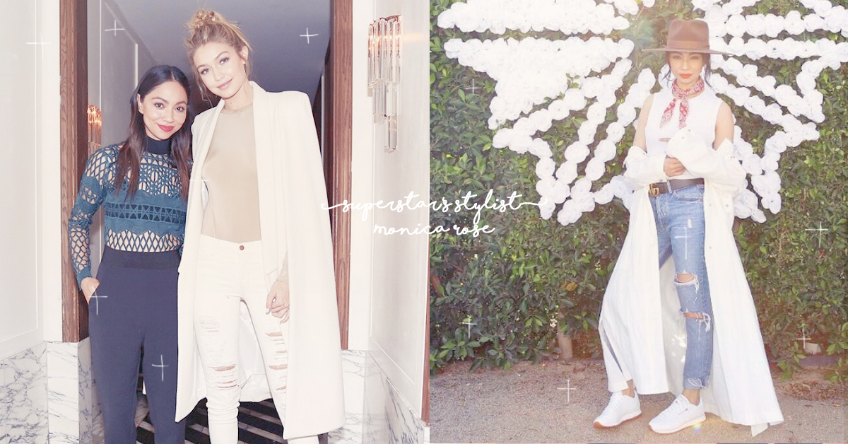 坎達爾和吉吉的衣服都靠她！超模御用造型師Monica Rose穿搭哲學重點整理 Monica Rose、造型師、金卡黛珊、坎達爾珍娜、吉吉哈蒂德、科切拉