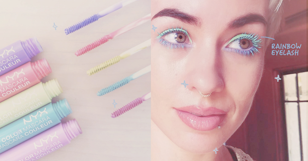 有了七彩霓虹燈哪需要再畫眼妝？超有戲的LED燈睫毛貼會跳舞 睫毛、眼妝、假睫毛、華麗、彩色睫毛、睫毛膏、LED燈、LED燈假睫毛貼