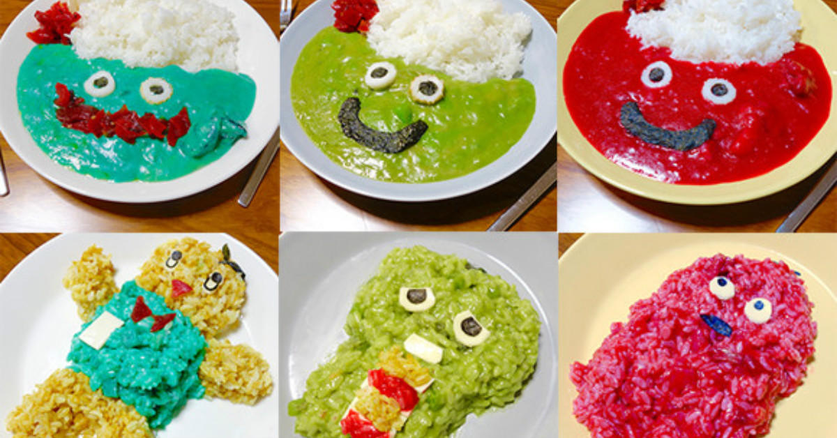 這根本就是外星人的嘔吐物吧？顏色超詭異的「史萊姆咖哩」終極大合輯 日本、咖哩、特殊、食物、詭異