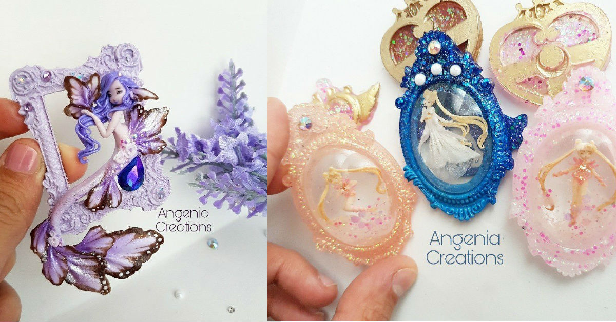 喚醒你的公主夢！精緻的軟陶飾品帶你進入華麗的幻想世界 童話、寶石、飾品、軟陶、Angenia、藝術