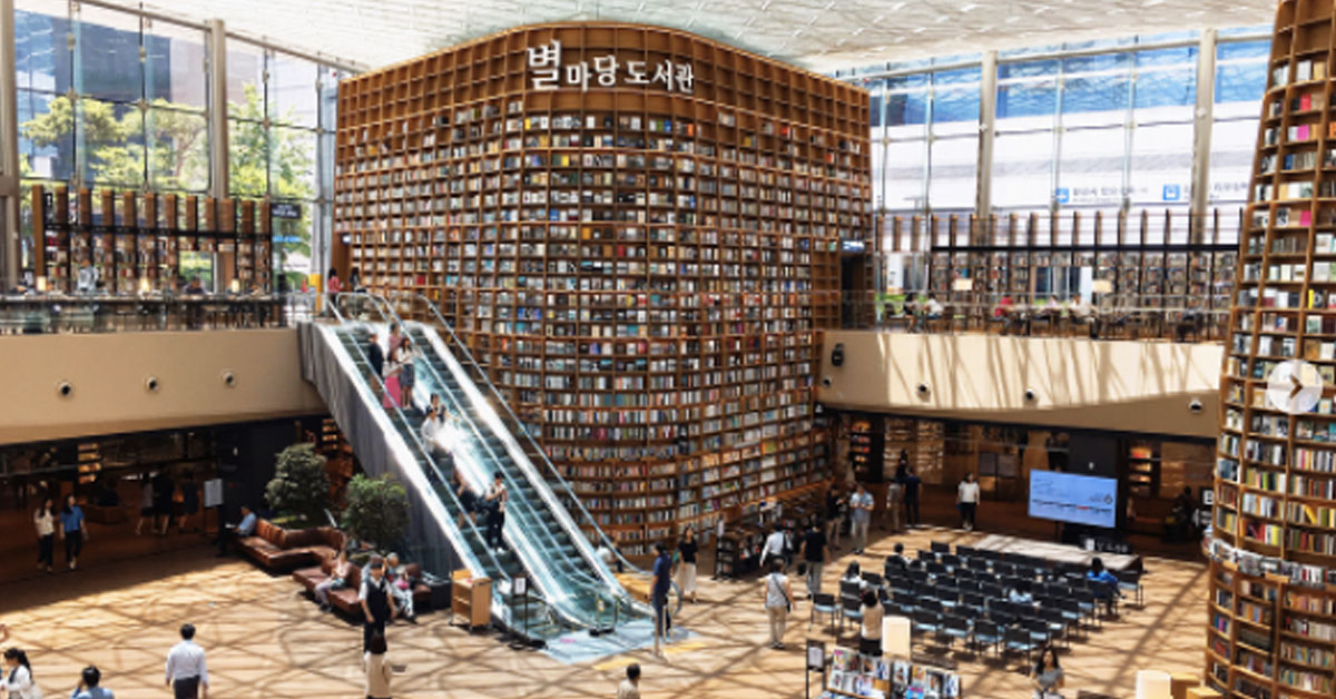 不愛看書也會從此愛上圖書館！韓國「星空圖書館」就像星星一般迷人 韓國、星空圖書館、江南、COEX、閱讀、CoexMall
