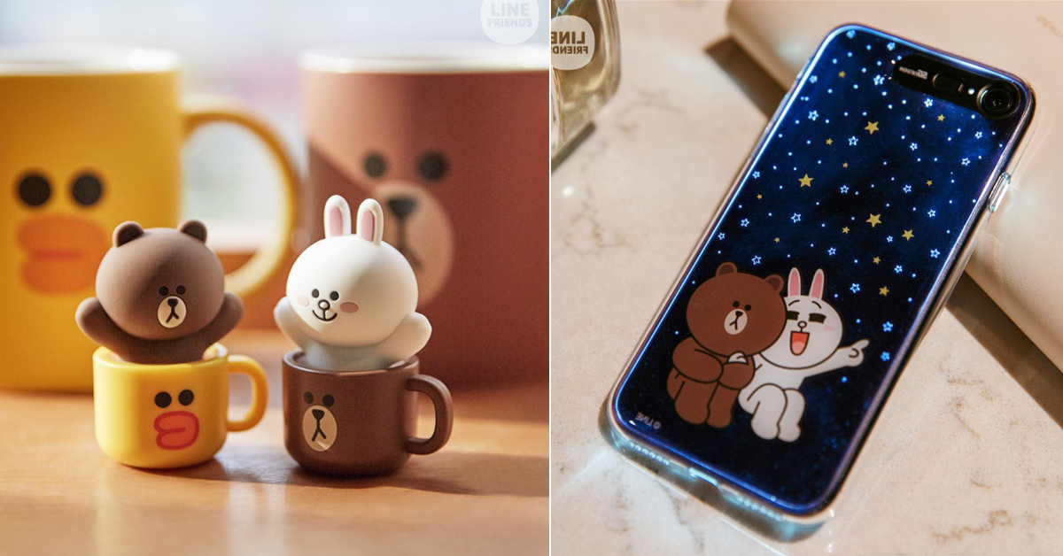 泡在咖啡杯裡的熊大USB也太可愛！韓國LINE FRIENDS又來搶手機周邊財了 LINE FRIEND、USB、手機殼、手機支架、韓國