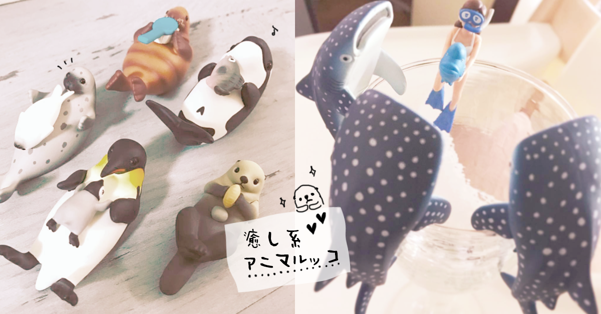 一起模仿海獺的動作！超萌海洋生物扭蛋融化你的心 Qualia、海洋生物、水族館、海獺、扭蛋