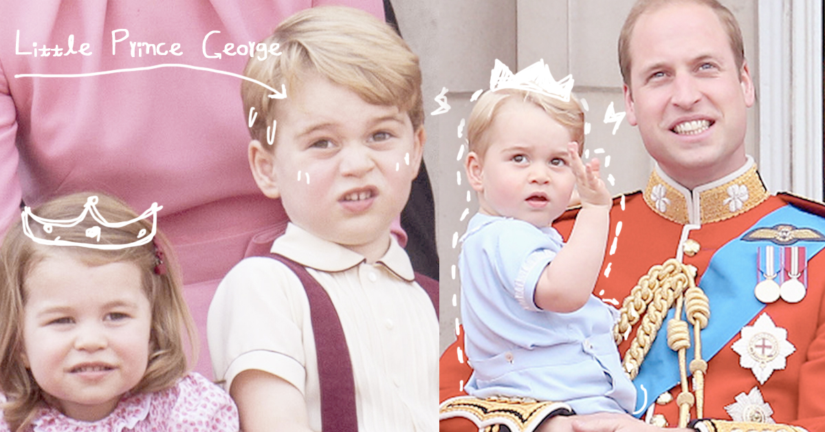 越長大越有個性？將滿4歲的喬治小王子古靈精怪表情包特輯 英國皇室、喬治王子、夏綠蒂公主、英國女王、凱特王妃