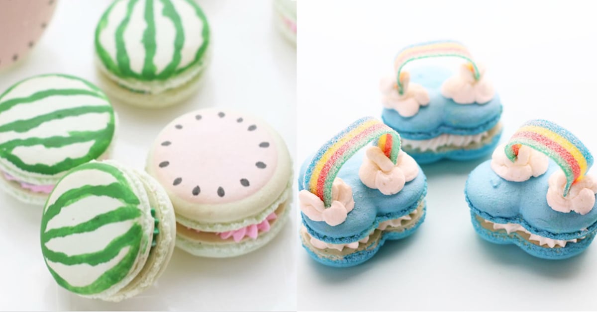 看了這立體彩虹心情都大好！超精緻可愛的百變造型馬卡龍特輯 仙人掌、冰淇淋、馬卡龍、甜點、造型、卡通、christinascupcakes、彩虹