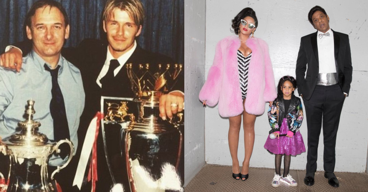 貝克漢翻出與老爸帥舊照！碧昂絲產下雙胞胎Jay Z父親節當爸啦 貝克漢、維多莉亞貝克漢、碧昂絲、Jay Z、亞當李維、路克伊凡斯、派屈克丹普西、父親節