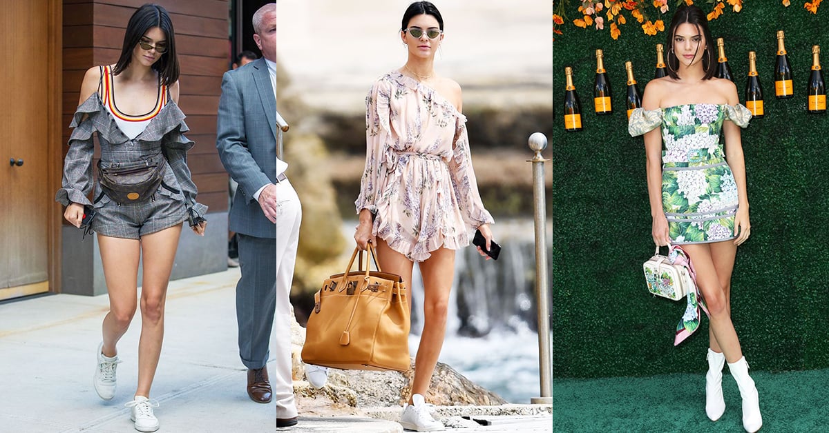 不走俐落LA風了？改穿甜美風的5種坎達爾珍娜街拍示範 坎達爾珍娜、Kendall Jenner、2017夏季穿搭、街拍、Dolce & Gabbana
