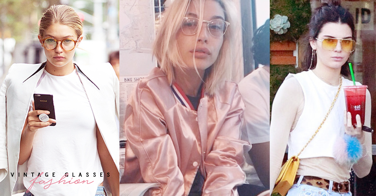沒近視也要戴著當造型！超模人手一支的「復古眼鏡」妳get了沒？ 眼鏡、復古、復古眼鏡、造型、超模