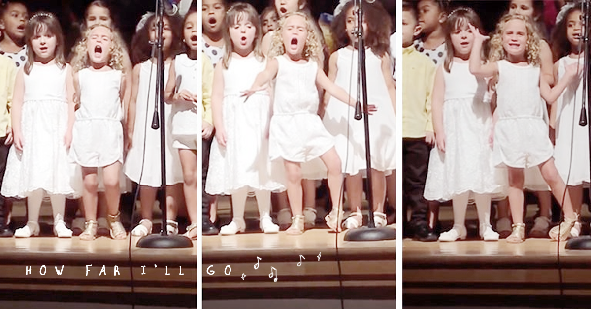 彷彿小惠妮休斯頓！4歲女孩以Diva唱法激動唱《海洋奇緣》被網路瘋傳 海洋奇緣、莫娜、小惠妮休斯頓、How Far I'll Go、Claire and the Crosbys