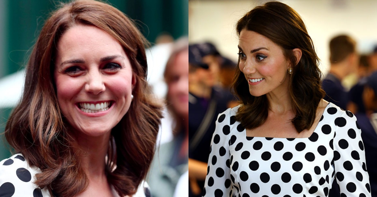 王妃也搶搭夏季Lob髮！凱特王妃把優雅的長髮剪、短、了 英國皇室、凱特王妃、Kate Middleton、短髮、Lob髮、溫布敦