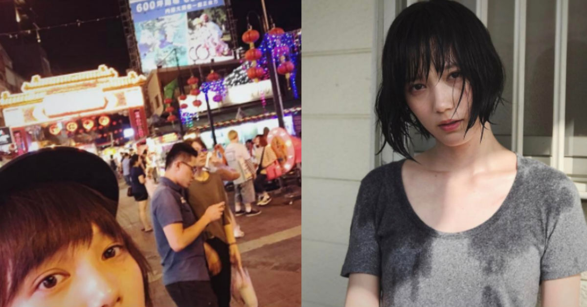 短髮女神本田翼為工作悄悄現身台灣！IG上曬逛夜市照邊喊熱 本田翼、來台、工作、逛夜市、饒河夜市