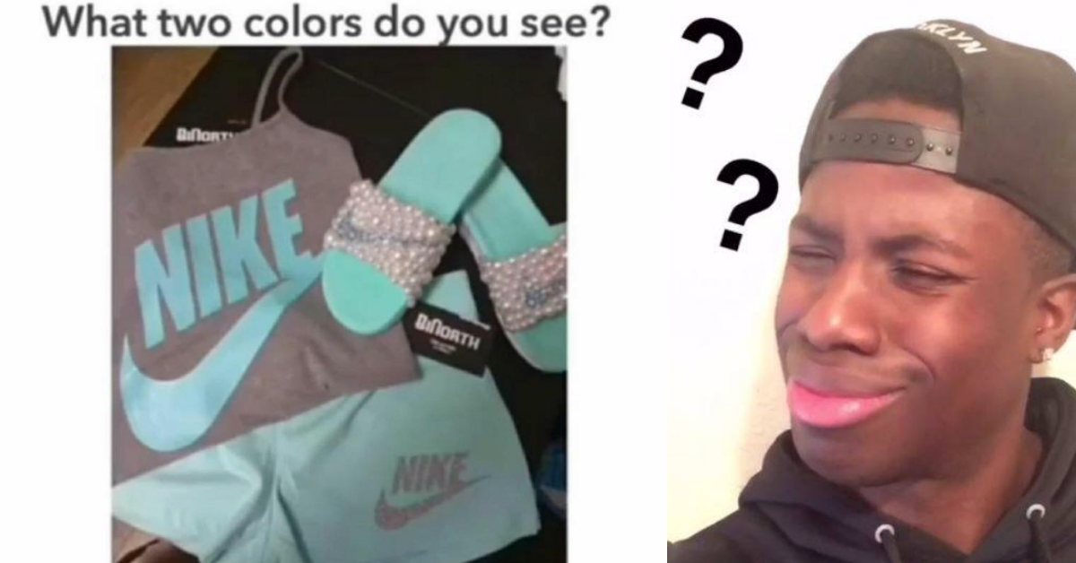 不要相信你的眼睛！灰藍派vs.粉白派你看到的是什麼顏色？ 顏色、色盲、眼睛、灰藍、粉白