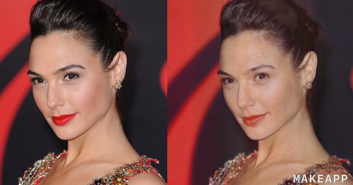 發明它的意義到底是什麼啊？意圖使濃妝妹崩潰的修圖軟體《MAKEAPP》 玻璃心、MAKEAPP、素顏、惡作劇、修圖