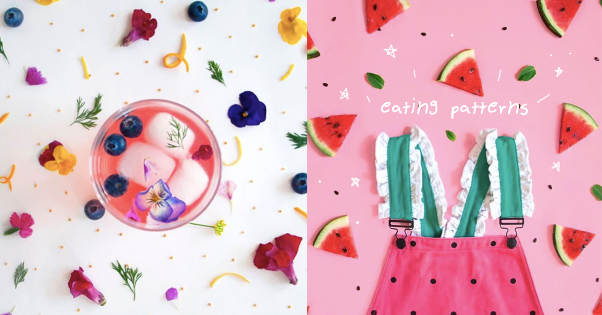 想要穿上身的繽紛食物藝術照！家裡壁紙可以換成這個嗎？ ig、美照、藝術家、食物、裝置藝術