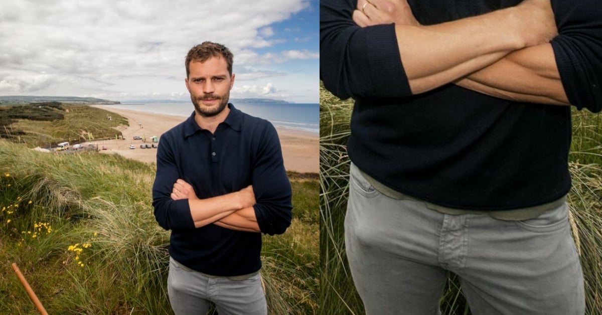 格雷先生褲襠不明凸起？傑米道南「凸狀物」照片被網友起底 格雷、傑米道南、Jamie Dornan、北愛爾蘭、高爾夫球