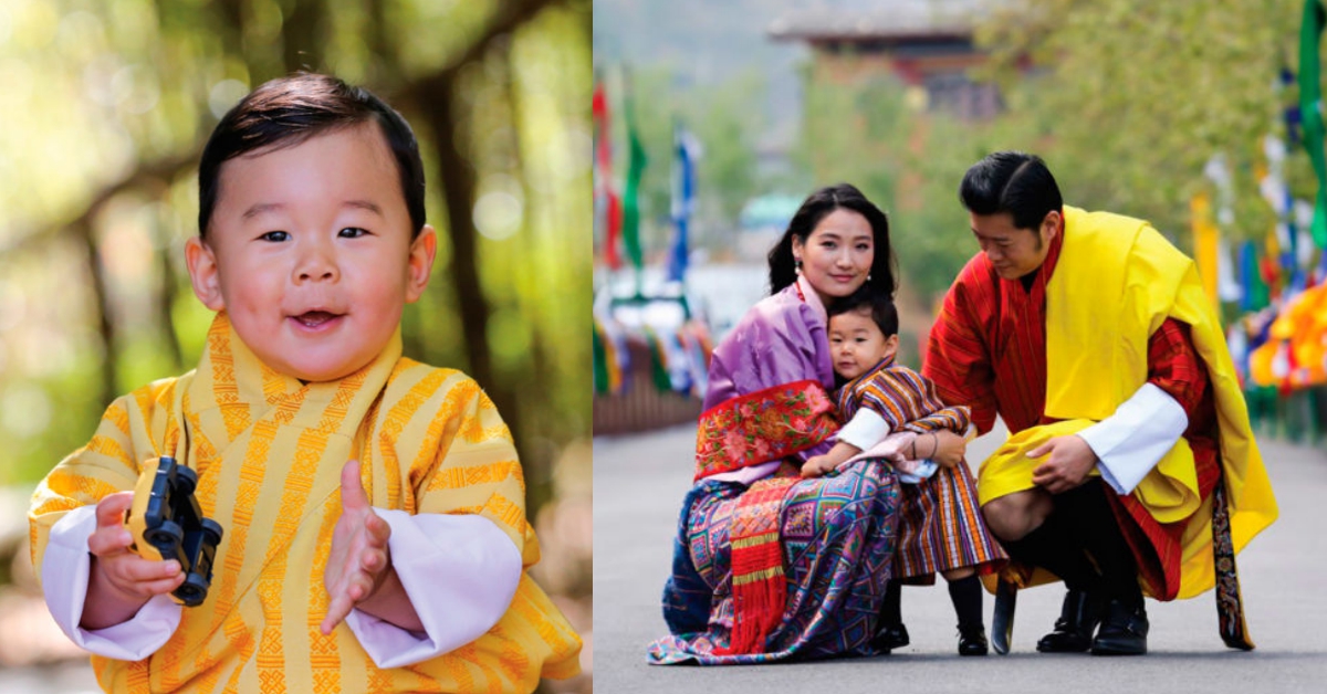 被說跟小喬治可愛度有得拼？一歲的不丹小王子萌照出爐 不丹、吉格梅納姆耶爾旺楚克、不丹小王子、喬治王子、威廉王子