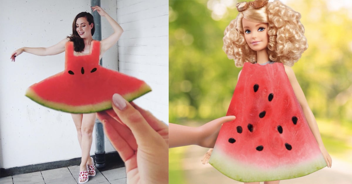 今年最Fashion的拍照方式你跟上了嗎？專屬夏天的時裝潮流「借位西瓜裝」 西瓜裝、消暑、夏天、IG、拍照