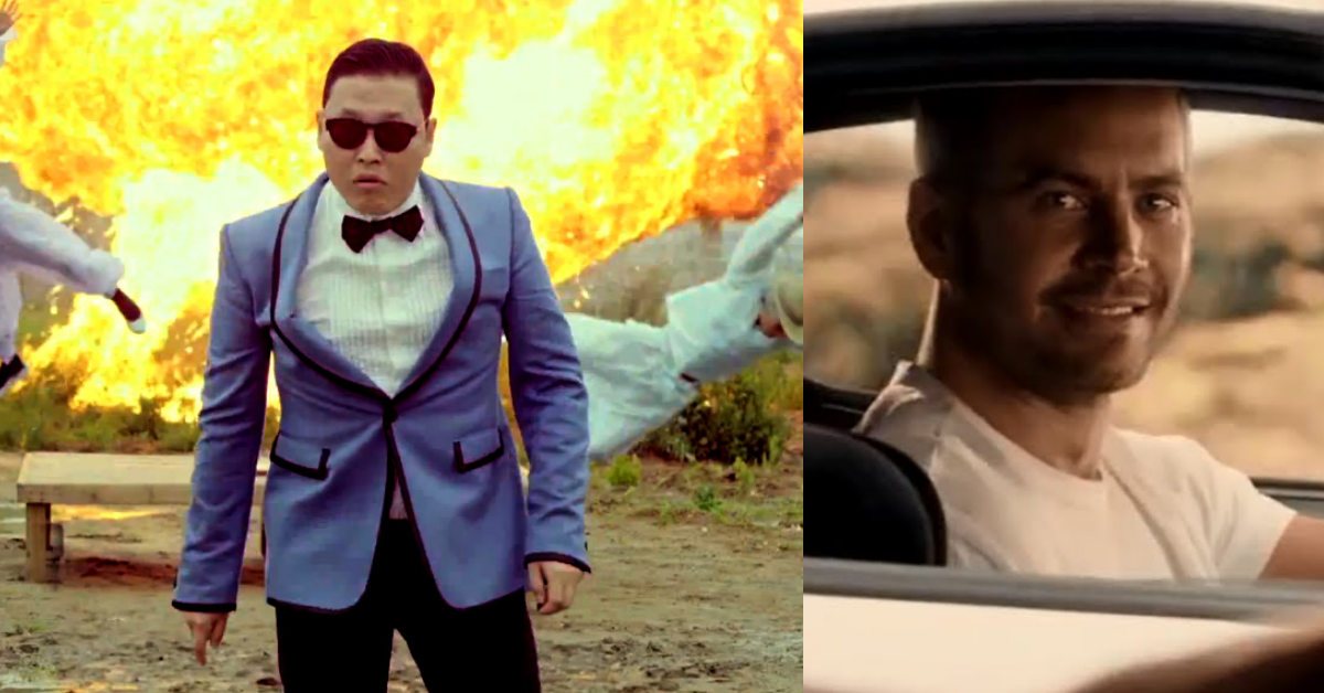 排行大變動！玩命關頭片尾曲超越江南style，29億觀看歷史第一！ Youtube、江南style、觀看影片、see you again、mv