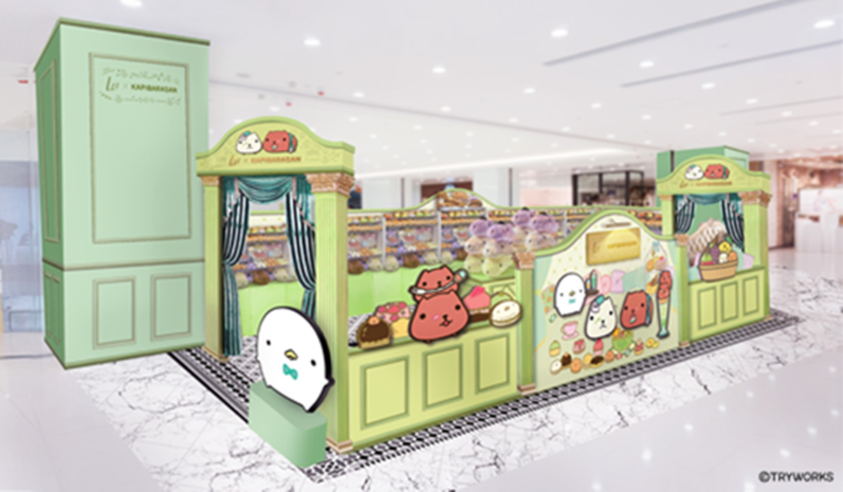 [新聞稿]與小浣熊的下午茶派對！「LCX」x 水豚君超萌法式咖啡館即將於香港首展啦 LCX、小浣熊、水豚君、法式咖啡館、香港、首展、日本