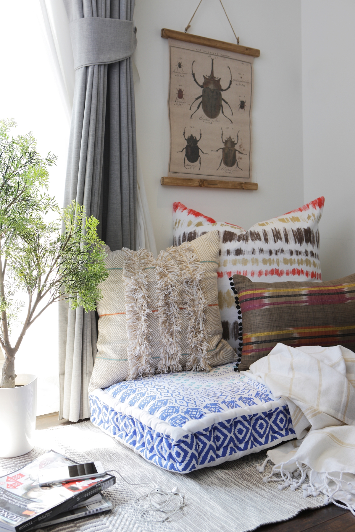 [新聞稿]讓家裡變成一片天藍的海洋！生活工場教你用顏色轉換夏日心情  生活工場、夏日風情、深海探險、海洋、地毯