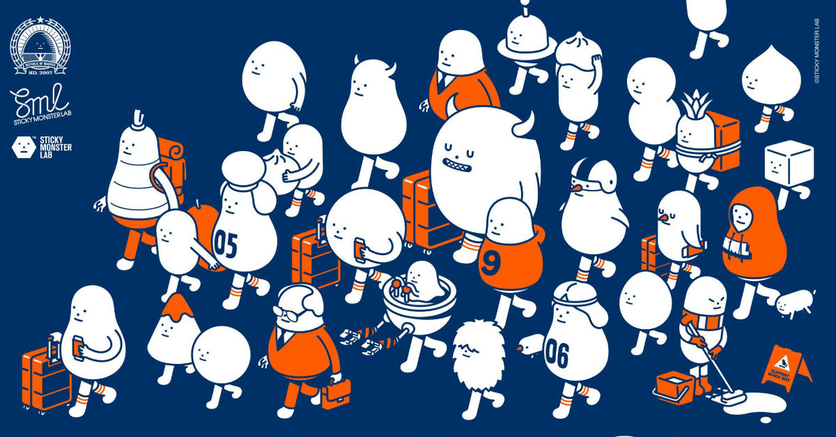 文青就是腳勤：超療癒的黏黏怪物十週年展要來黏住你的心啦！ SMLEXPO黏黏怪物、十週年展、賴索托、簡志剛、洪郁喜、林家安、林辰勳、蕭如松、海是生活節、林泰州