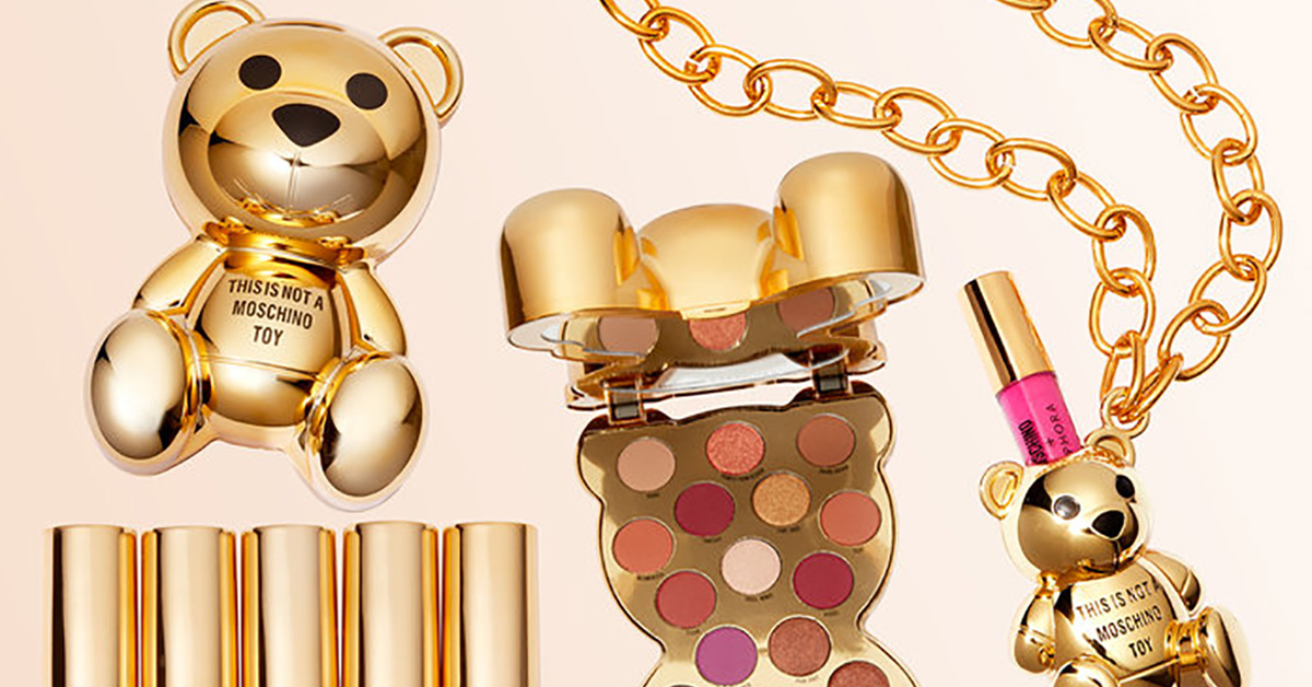 金光閃閃的Teddy Bear立體眼影盤也太瞎趴！SEPHORA聯名美妝新系列登場 Teddy Bear、小熊、限定、聯名、金光閃閃