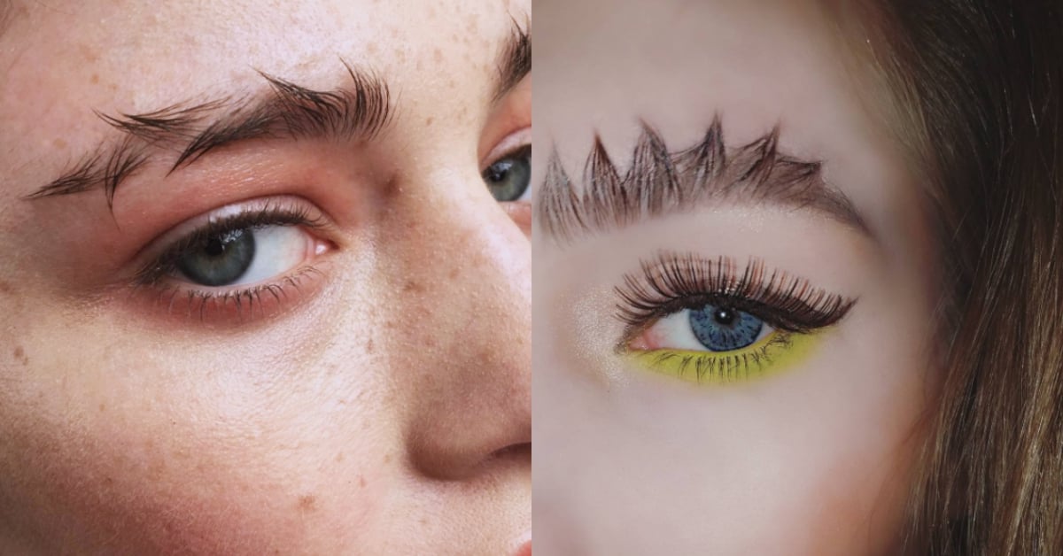 眉毛要被玩壞了啦！最新「龍眉」、「火龍果眉」把眉毛變立體 彩妝、美妝、眉毛、龍眉、羽毛眉、火龍果眉、孔雀眉