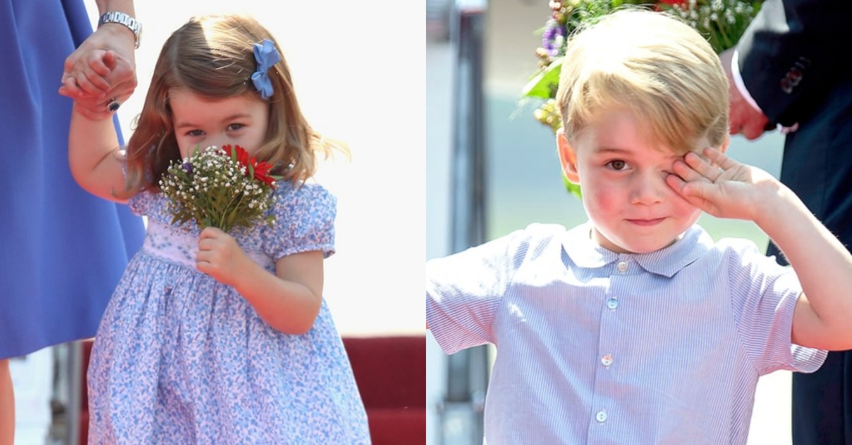 最萌兩歲外交官！揮手、微笑、聞鮮花樣樣來的夏綠蒂公主特輯 英國皇室、喬治王子、夏綠蒂公主、威廉王子、凱特王妃