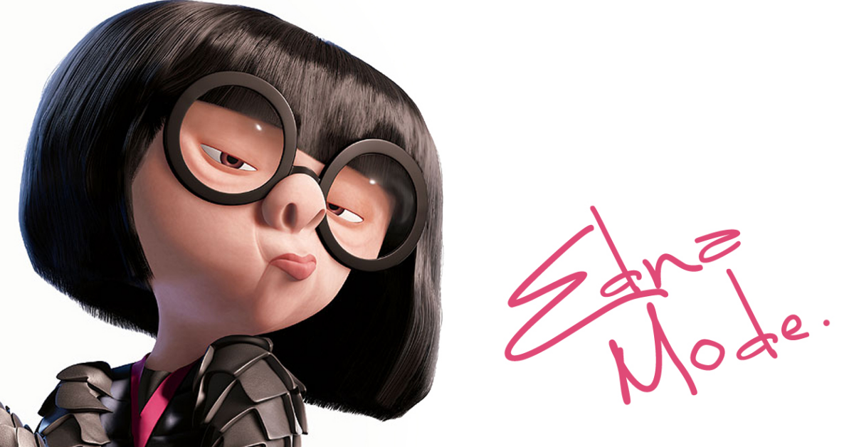 坎達兒珍娜也讚不絕口的時尚指標！《超人特攻隊2》首支角色預告「衣夫人」傲嬌登場 edna mode、超人特攻隊、時尚、電影、皮克斯