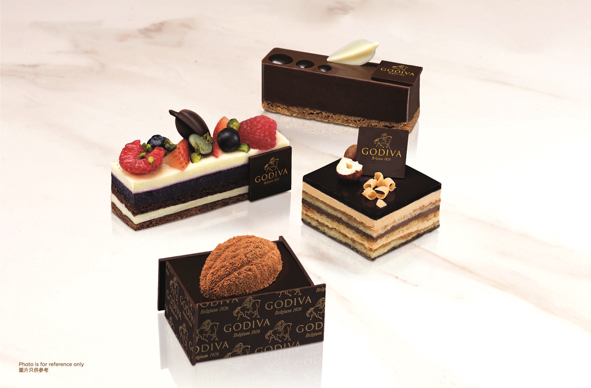 甜而不膩的誘惑滋味！GODIVA比利時巧克力蛋糕台灣首賣 GODIVA、比利時巧克力、蛋糕、甜點