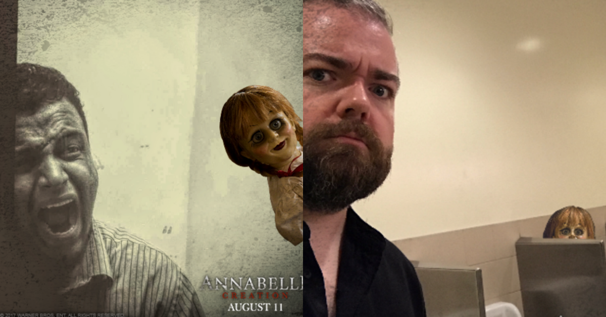 安娜貝爾真的無所不在？快到《Annabelle Presence》自製惡搞照片嚇死朋友吧！ 安娜貝爾、厲陰宅、恐怖片、鬼片、Annabelle Presence