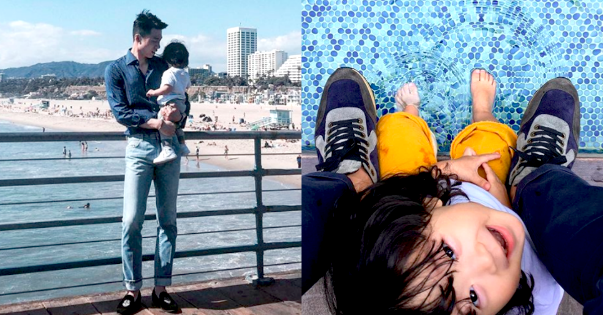 為何她們都看著老爸流口水？韓國鮮肉model約翰韋恩金與女兒的超有愛生活 韓國、模特兒、model、女兒、約翰韋恩金、john wayne kim 