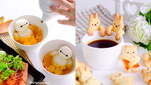 「兔兔杯緣子」、「杯麵茶泡飯」萌料理誕生… 這位日本媽媽的手藝好到沒有盡頭啊！ 愛玩妞、杯緣子、餅乾、可愛、手藝