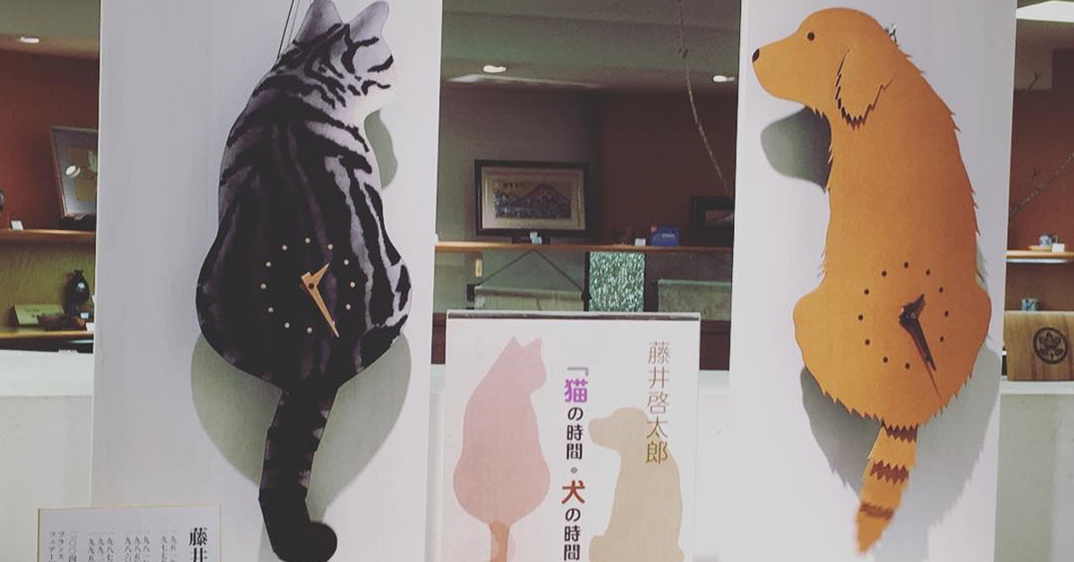 奴才表示可以盯著看一整天！讓喵汪星人時鐘用尾巴萌翻你 貓、狗、時鐘、鐘擺、尾巴、可愛、療育、日本、動物