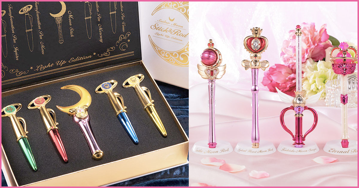 我要代替月亮來抄筆記！美戰迷不能錯過的豪華發光版美少女戰士變身筆 美戰、美少女戰士25週年、變身筆、sailor moon、變身手杖、文具、造型筆、美戰商店、澀谷、samatha vega、文具控