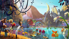 食物與動物混血新品種保留區 《食破天驚2》畫面搶先看 食破天驚、食破天驚2、動物、水果、萌、動畫、3D、Cloudy With a Chance of Meatballs、藝術