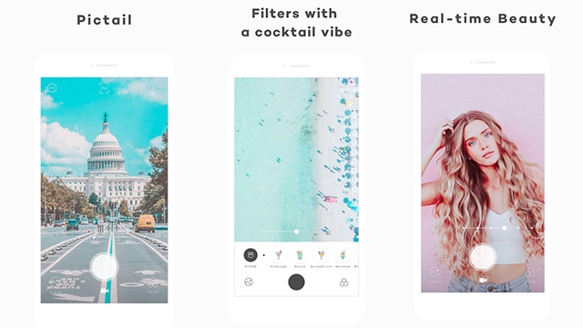 又一款夏日質感濾鏡必載！《Pictail》清爽微醺風APP免費報到 手機、App、Pictail、濾鏡、雞尾酒、夢幻、女孩、免費、色調