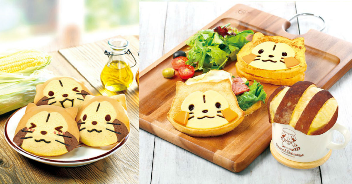 小浣熊開烘焙坊了！30種萌萌造型麵包可愛到捨不得吃 小浣熊、烘焙坊、麵包、Rascal Bakery、CHARABREAD
