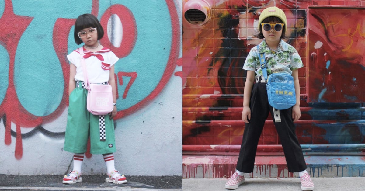 6歲就成為23萬粉絲的「時尚教主」！厭世臉小網美Coco的超越常人混搭技 厭世臉、網美、Coco Hamamatsu、穿搭、配件、流行、潮流、混搭、街頭風、時尚Icon