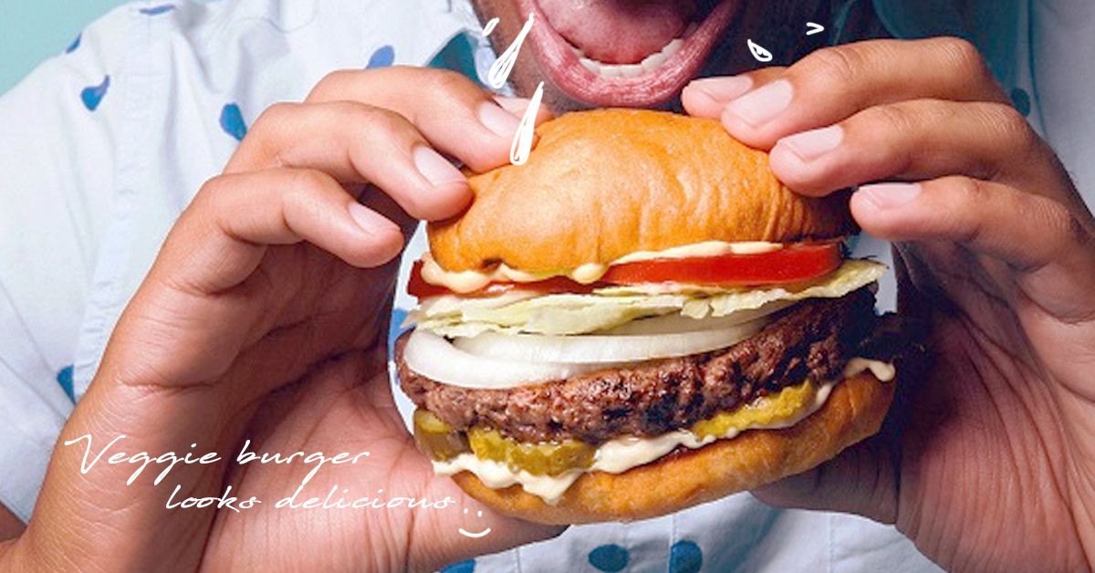 漢堡排裡沒有肉！跟牛肉一樣鮮嫩多汁的素食漢堡 素食、漢堡、環保、生物科技、血基質