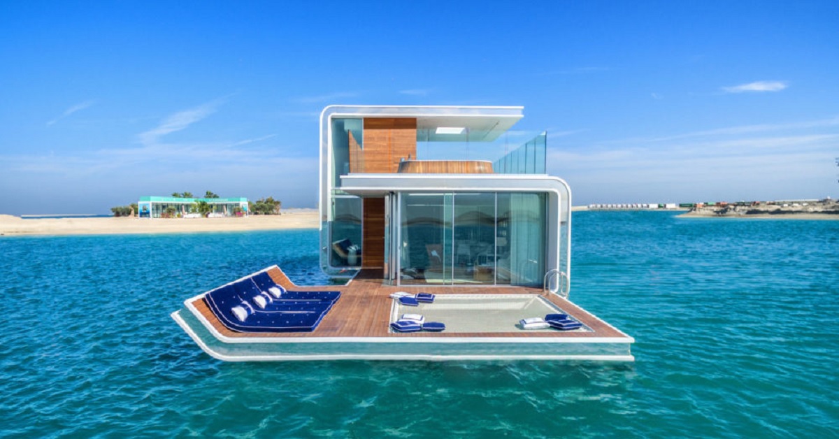 比住在水族館裡更狂！可以欣賞波斯灣海底風景的「飄浮Villa」 Villa、水下旅館、海景、The Floating Seahorse、海底、波斯灣、歐洲之心