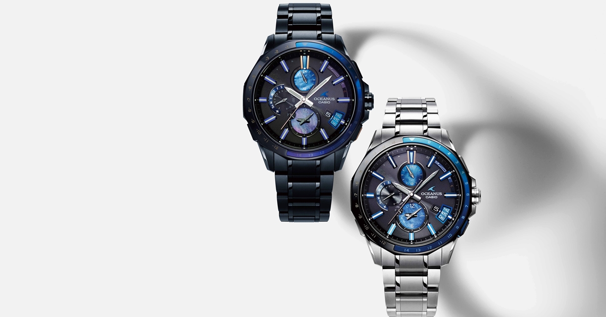 OCEANUS 2017 BASELWORLD限定錶款OCW–G2000 融合日本傳統工藝–釉陶瓷 CASIO、錶、日本、釉陶瓷、BASELWORLD