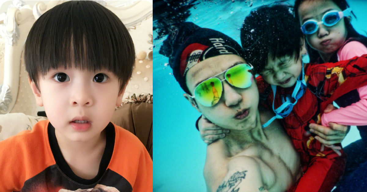 吳尊兒子近照萌翻天！小Max無辜大眼配上白嫩小臉讓人好想咬一口 吳尊、Max、NeiNei、爸爸去哪兒5、神基因