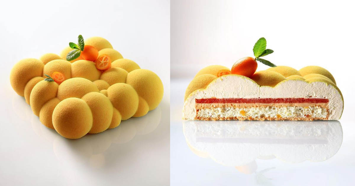 建築師做蛋糕不忘公式精密計算！堪稱藝術品等級的幾何式甜點 烏克蘭、建築師、甜點、Dinara、dinarakasko