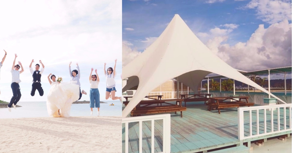 私奔到沖繩其實很超值！體驗夢幻海島婚禮的好理由 沖繩婚禮、海灘婚禮、海灘趴、海島婚禮、婚紗