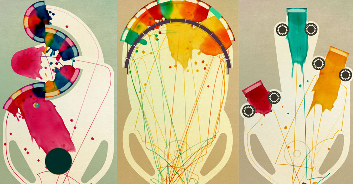 9/14限時免費App特輯：把暴力彈珠台提升到藝術層次的繽紛手遊《INKS.》 限免、免費、特價、iPhone、App