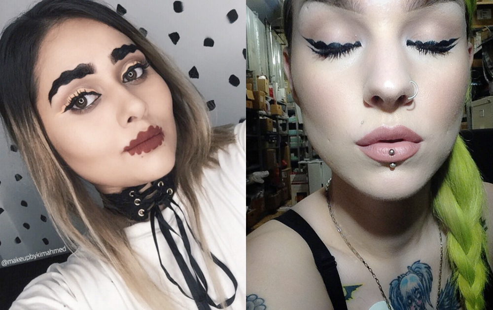 愈怪愈是正港時髦！秋冬大玩反轉的怪奇眼線 眼線、反轉、時髦、流行、趨勢、怪奇、流行、波浪眼線、下眼線、貓眼線、反畫下眼線