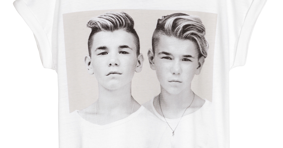 H&M新企劃！與雙胞胎兄弟樂團Marcus & Martinez推出潮流街頭童裝系列 H&M、雙胞胎兄弟樂團、Marcus & Martinez、童裝