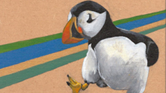 與動物和平共處的簡單心願 Nancy Benton的動物寫真插畫 插畫、藝術、 Nancy Benton、動物、萌