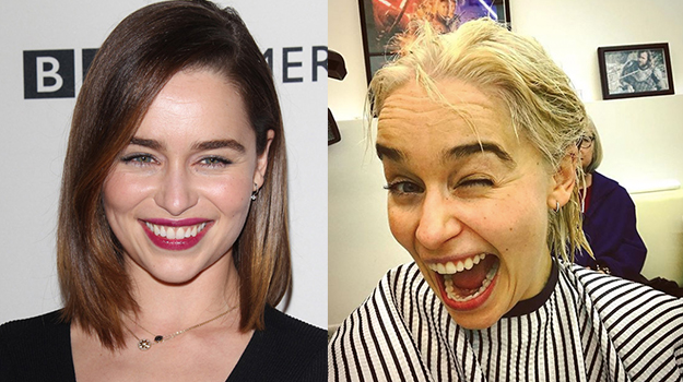 卡麗熙剪短髮了！艾蜜莉亞克拉克的全新造型是否跟《權力遊戲》第八季有關？ 艾蜜莉亞克拉克、emilia_clarke、Emilia Clarke、髮型、服裝、妝髮、短髮、金髮、造型、變裝、權力遊戲、龍后、卡麗熙、丹妮莉絲塔格利安